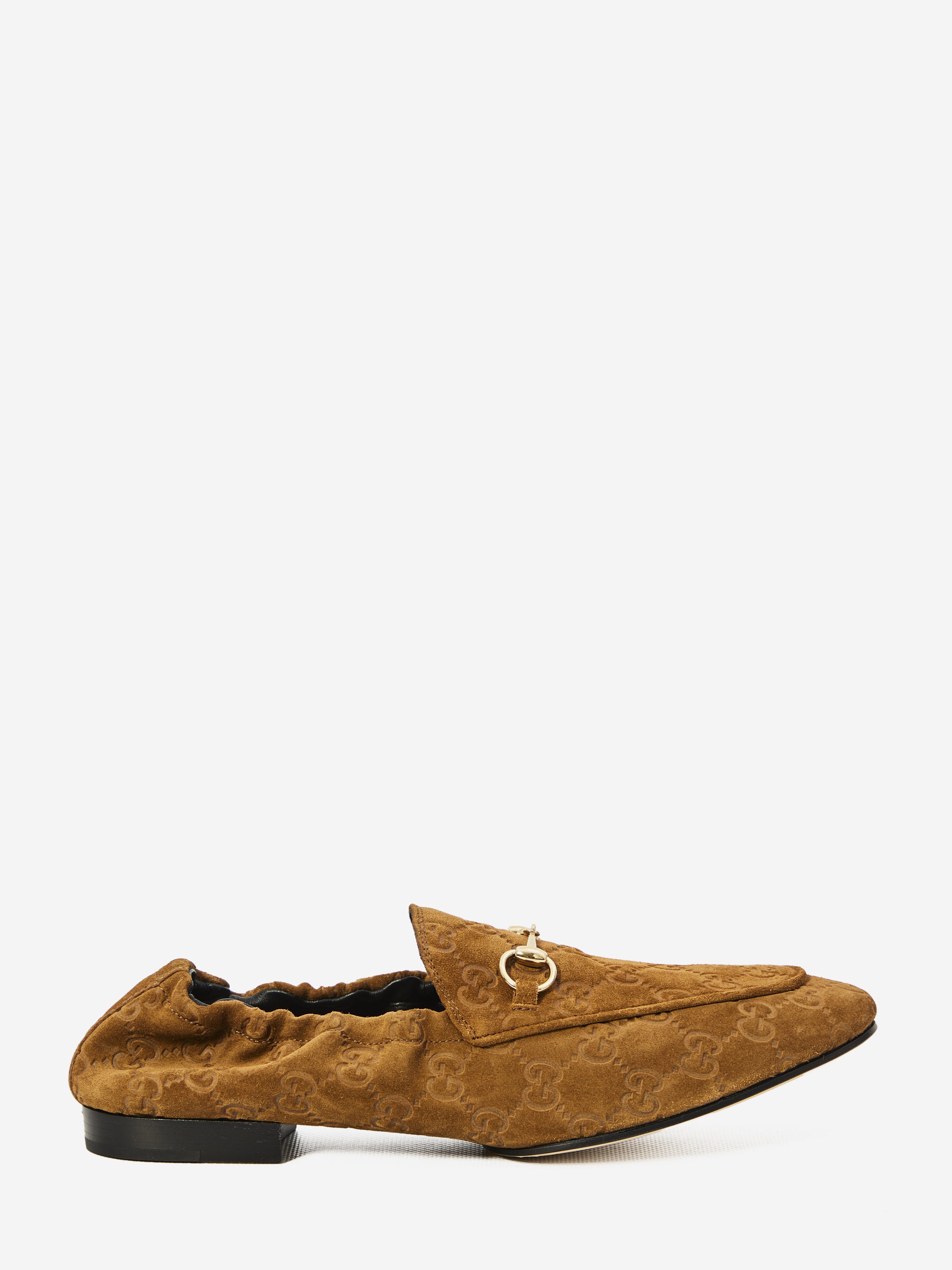 GUCCI 36 loafers with horsebit