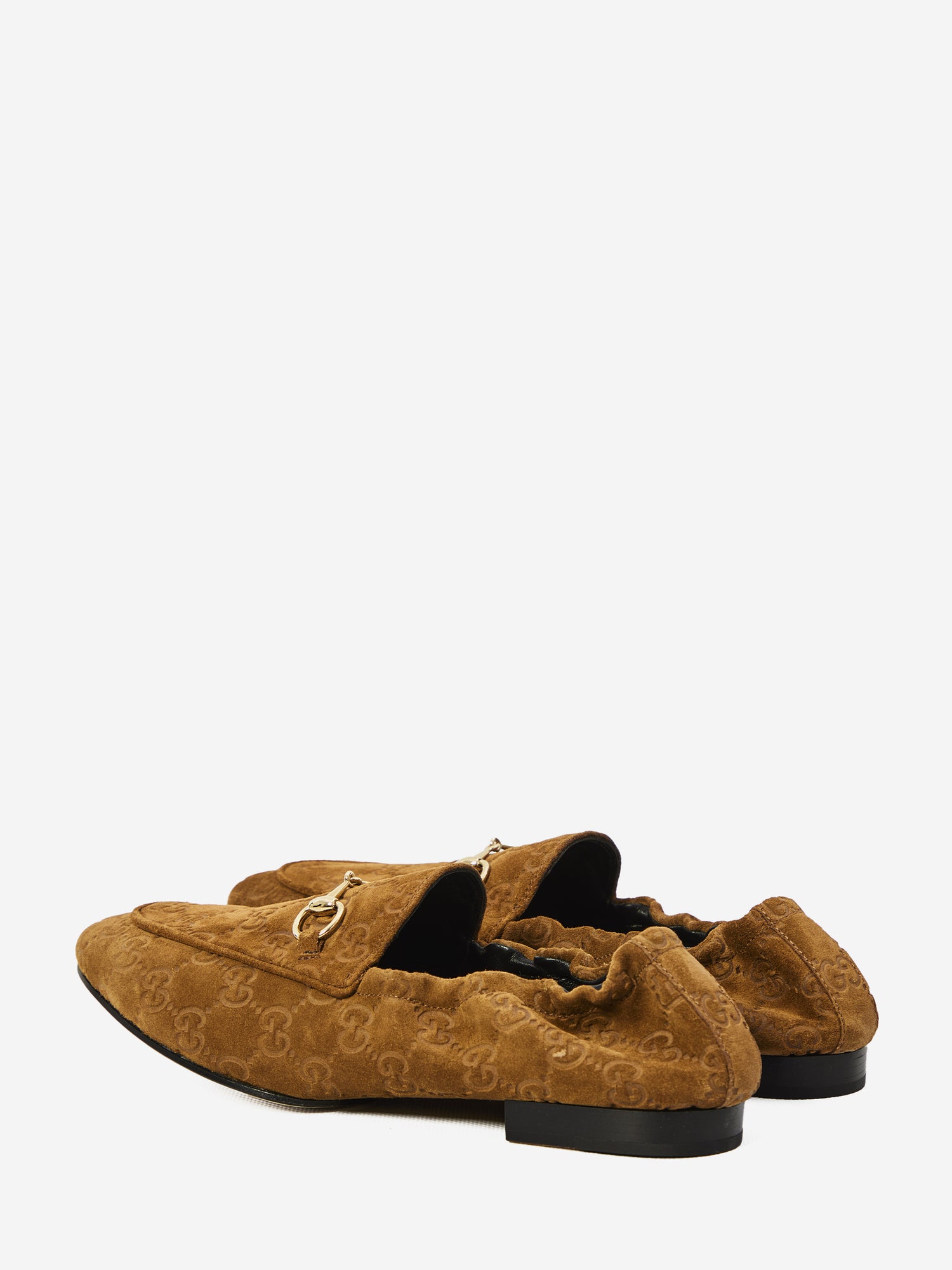 GUCCI 36 loafers with horsebit