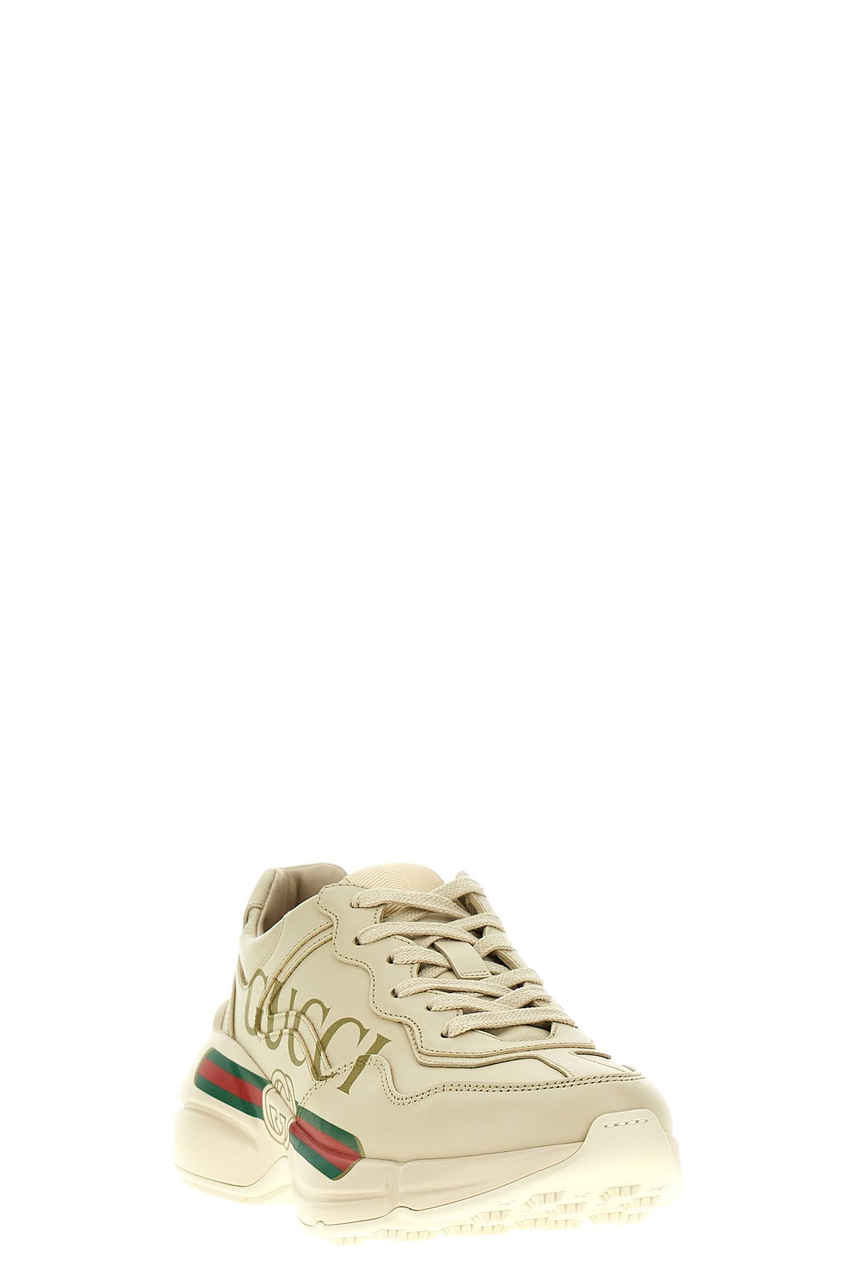 leather rhyton sneaker
