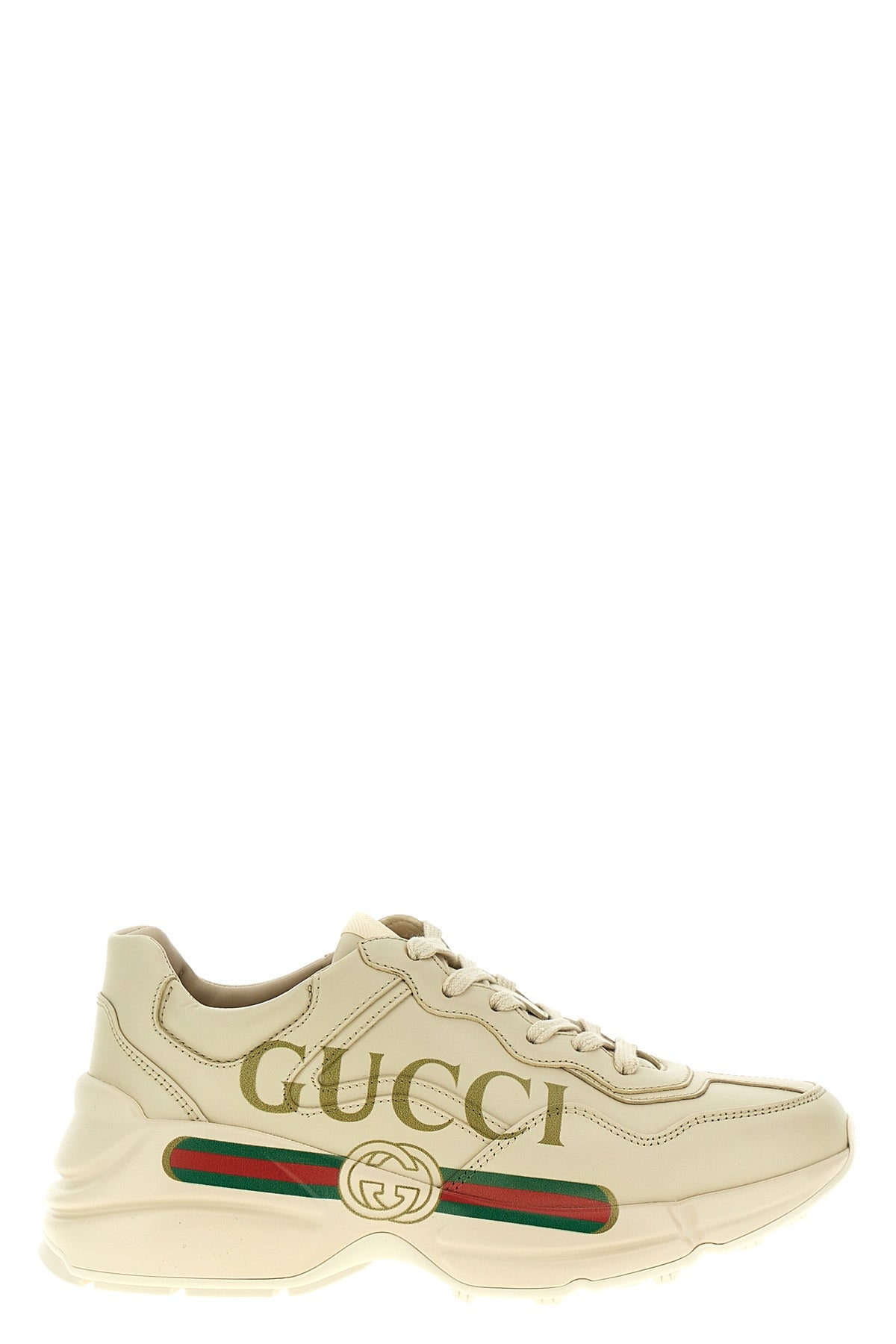 leather rhyton sneaker