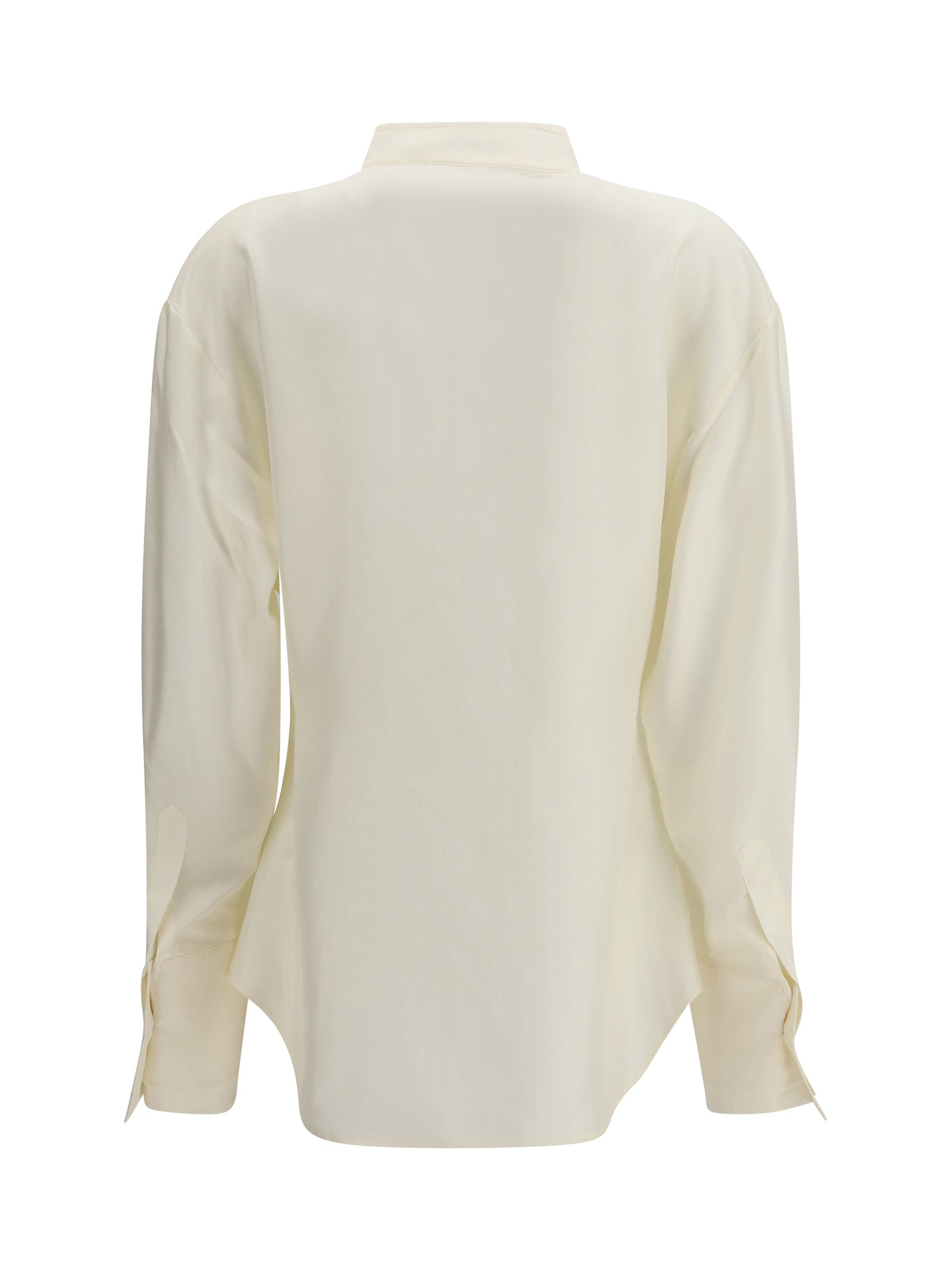 ROHE 36 shaped silk tuxedo shirt