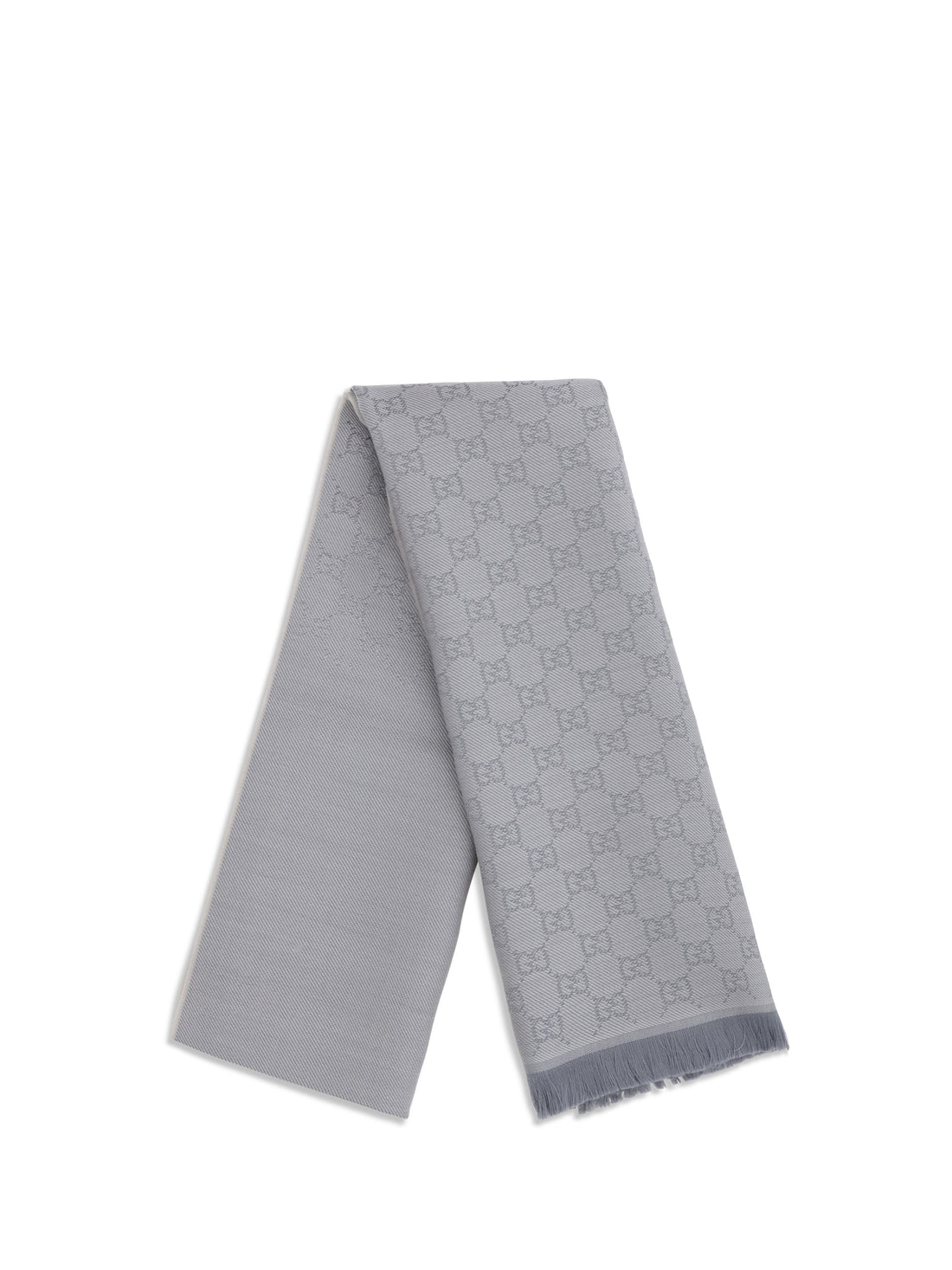 GUCCI OS gg supreme embroidered wool scarf 