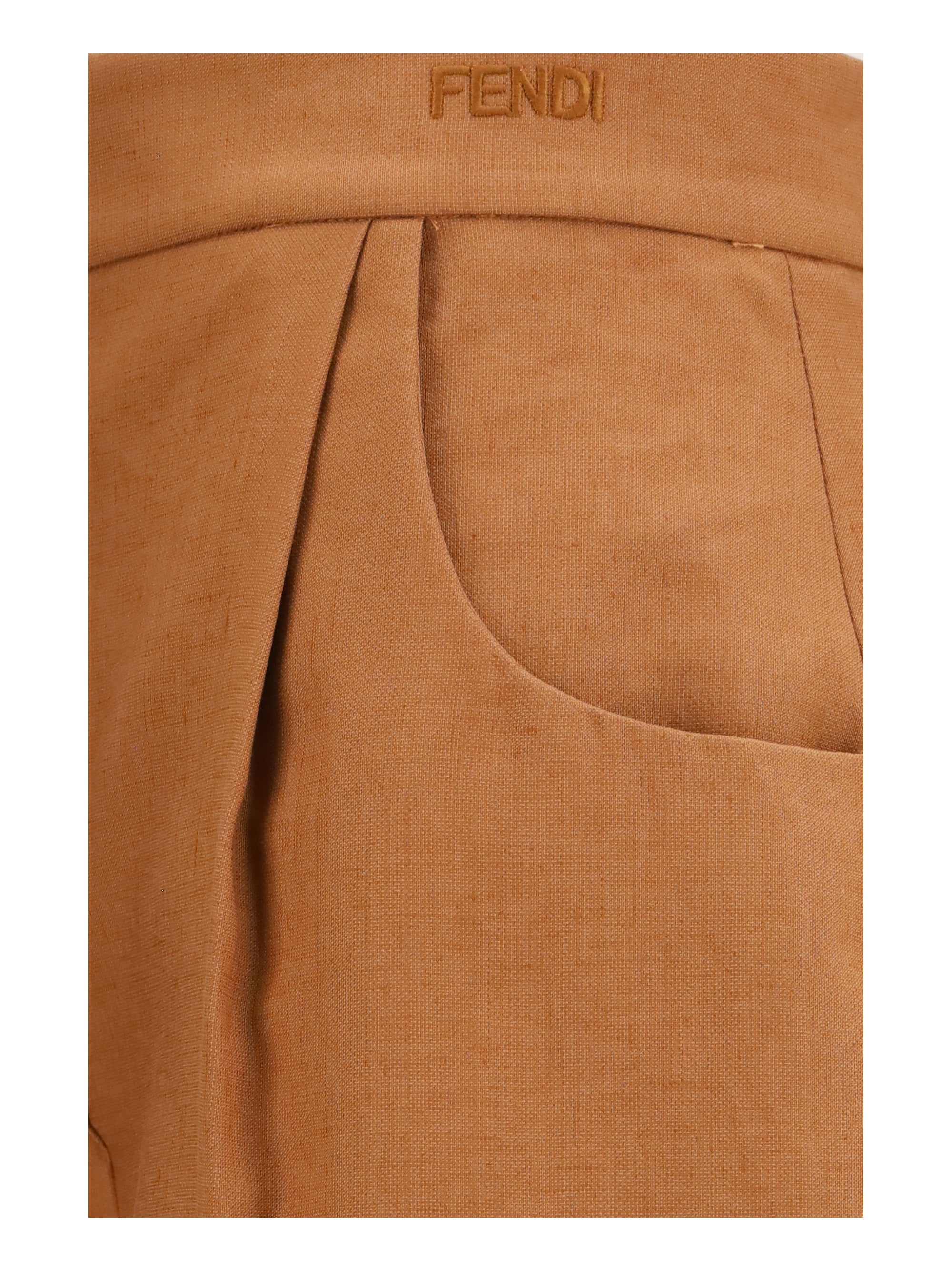 cotton and linen balloon pants