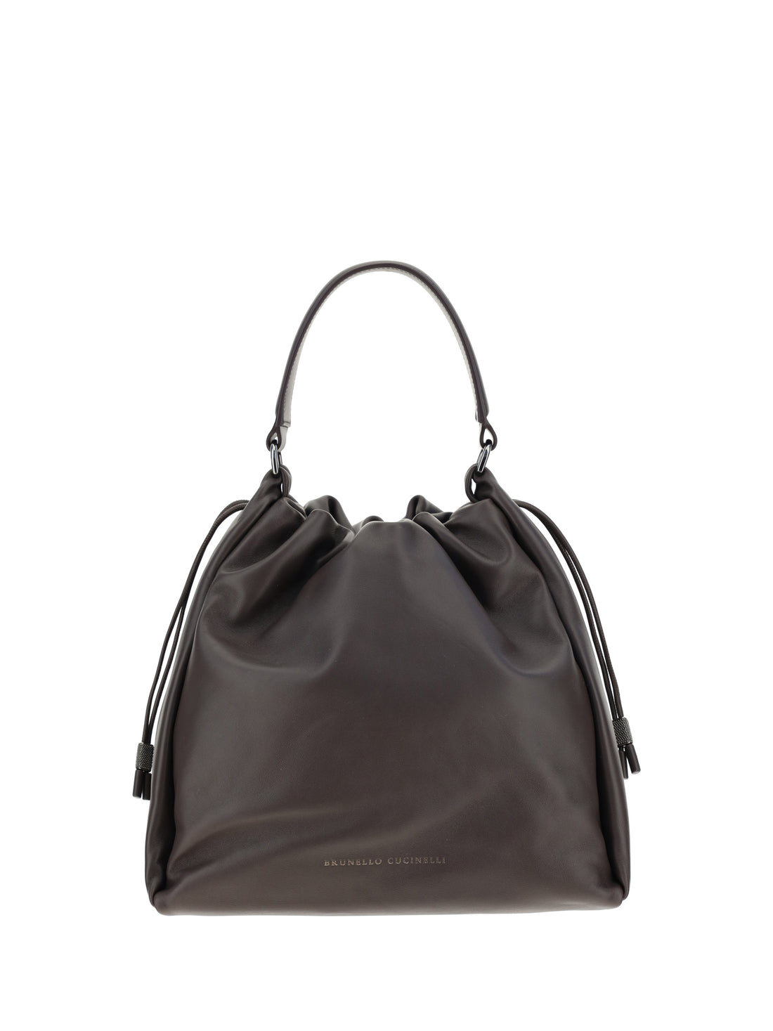 BRUNELLO CUCINELLI OS leather shoulder bag