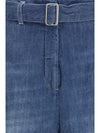 cotton shorts with a belt