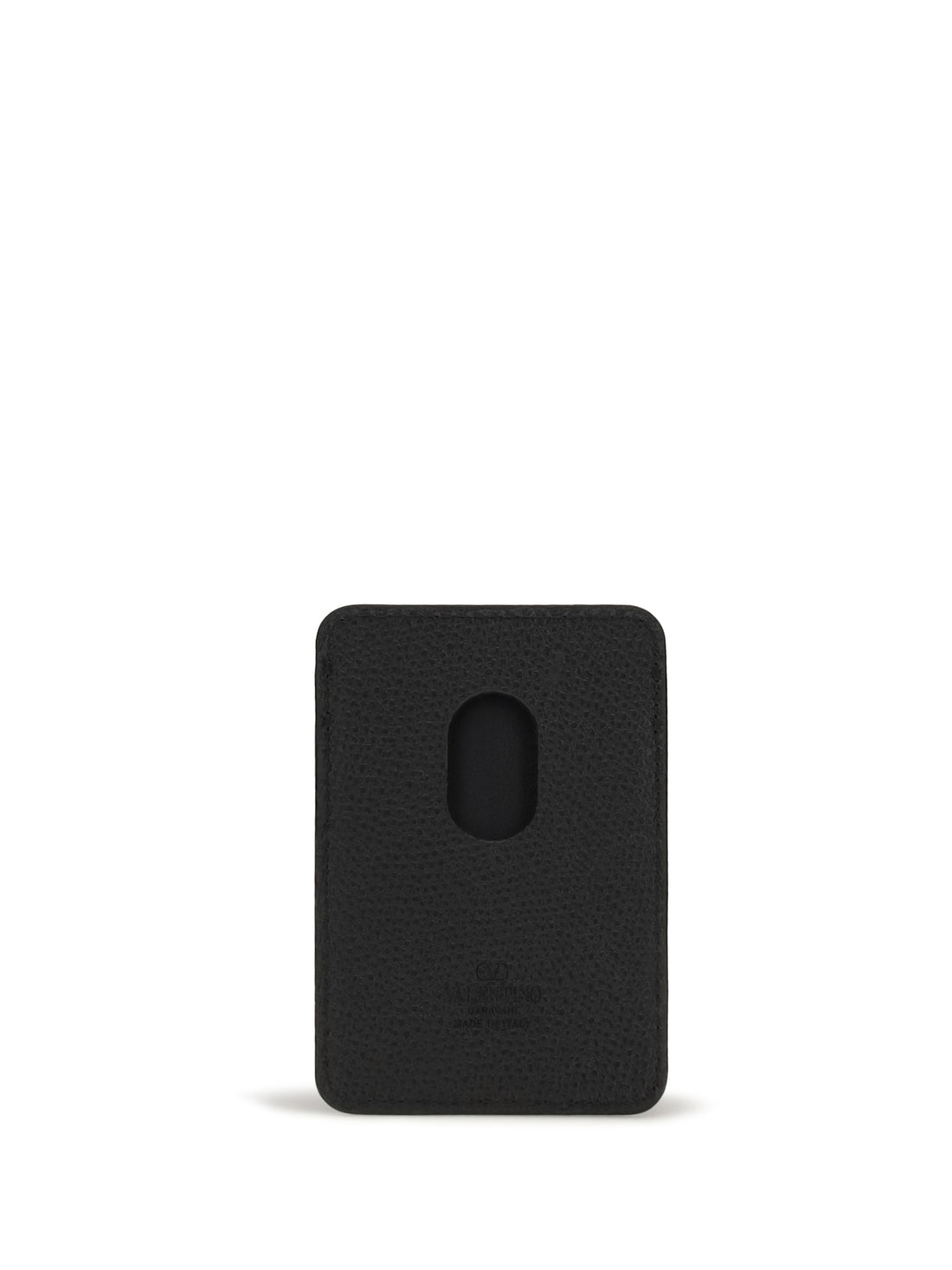 VALENTINO GARAVANI OS vlogo signature magnetic card holder