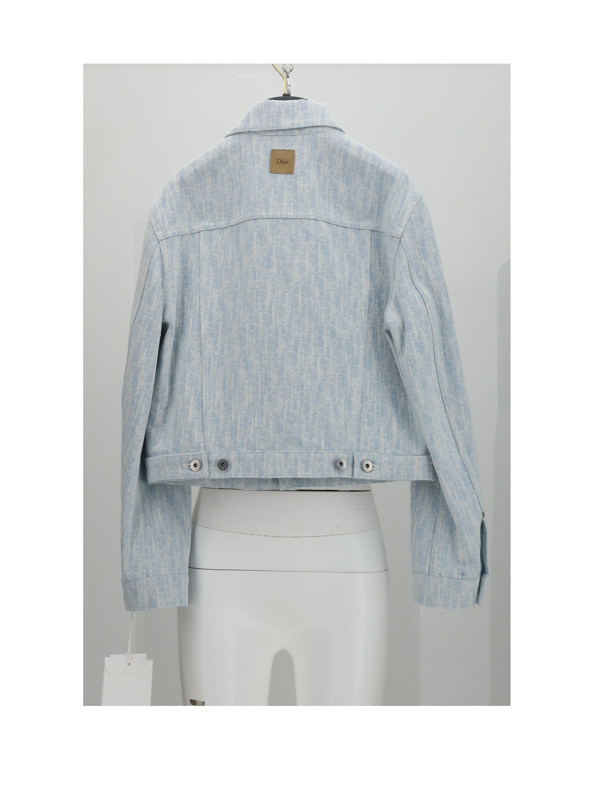 jacket denim oblique chiaro