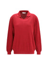 cotton v-neck sweater