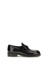 PRADA 37.5 leather loafers