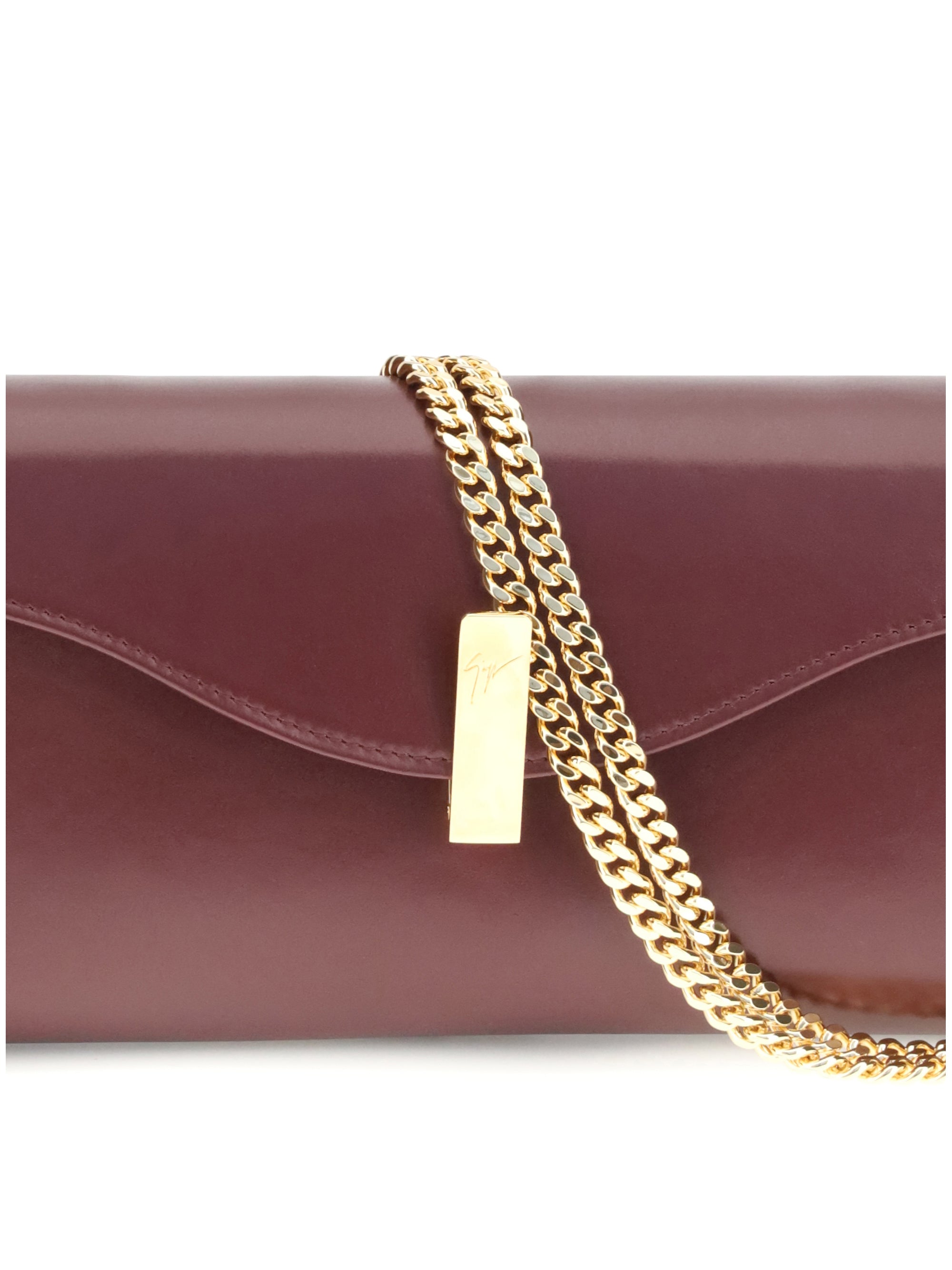 GIUSEPPE ZANOTTI OS flutie clutch bag