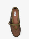 mesh ballet flats