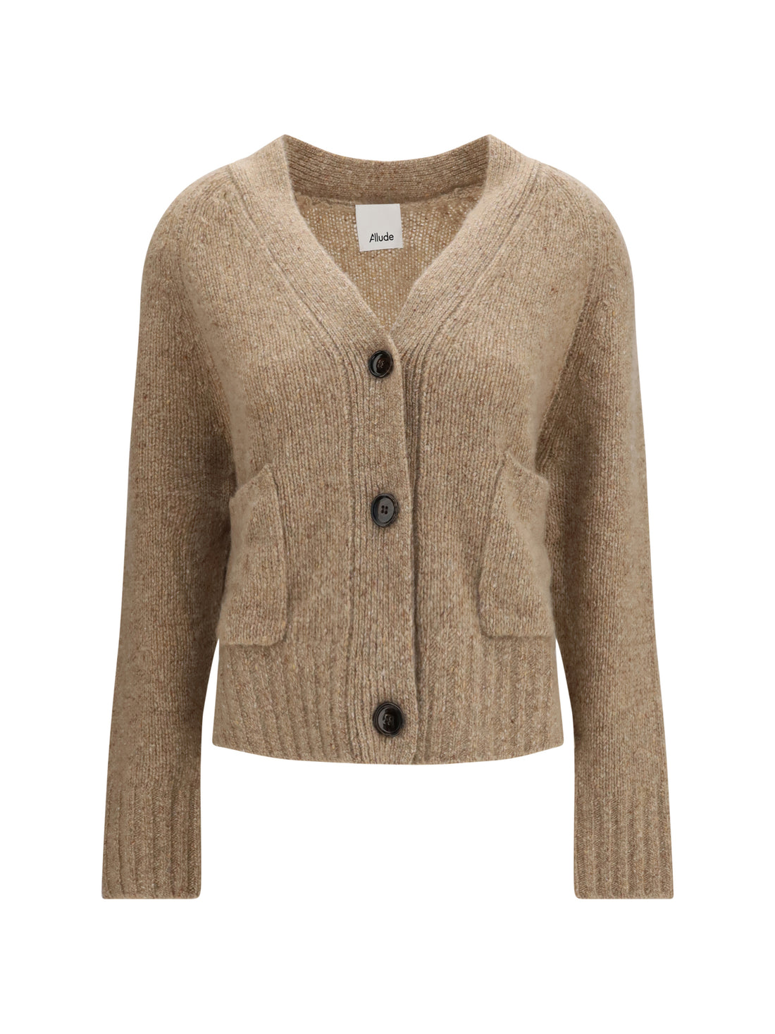 ALLUDE M cashmere v-neck cardigan