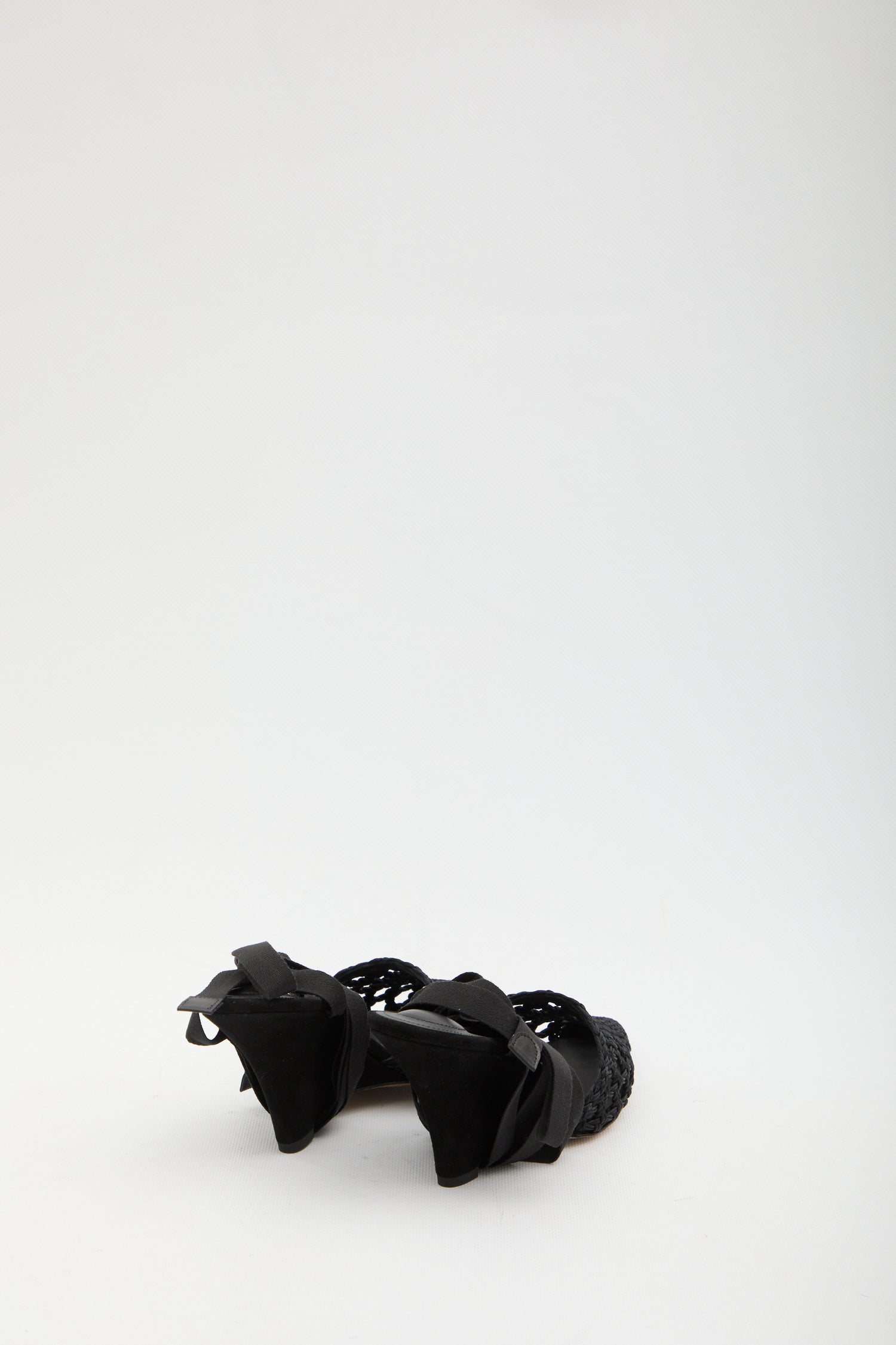 JACQUEMUS 36 high espadrille sandals 