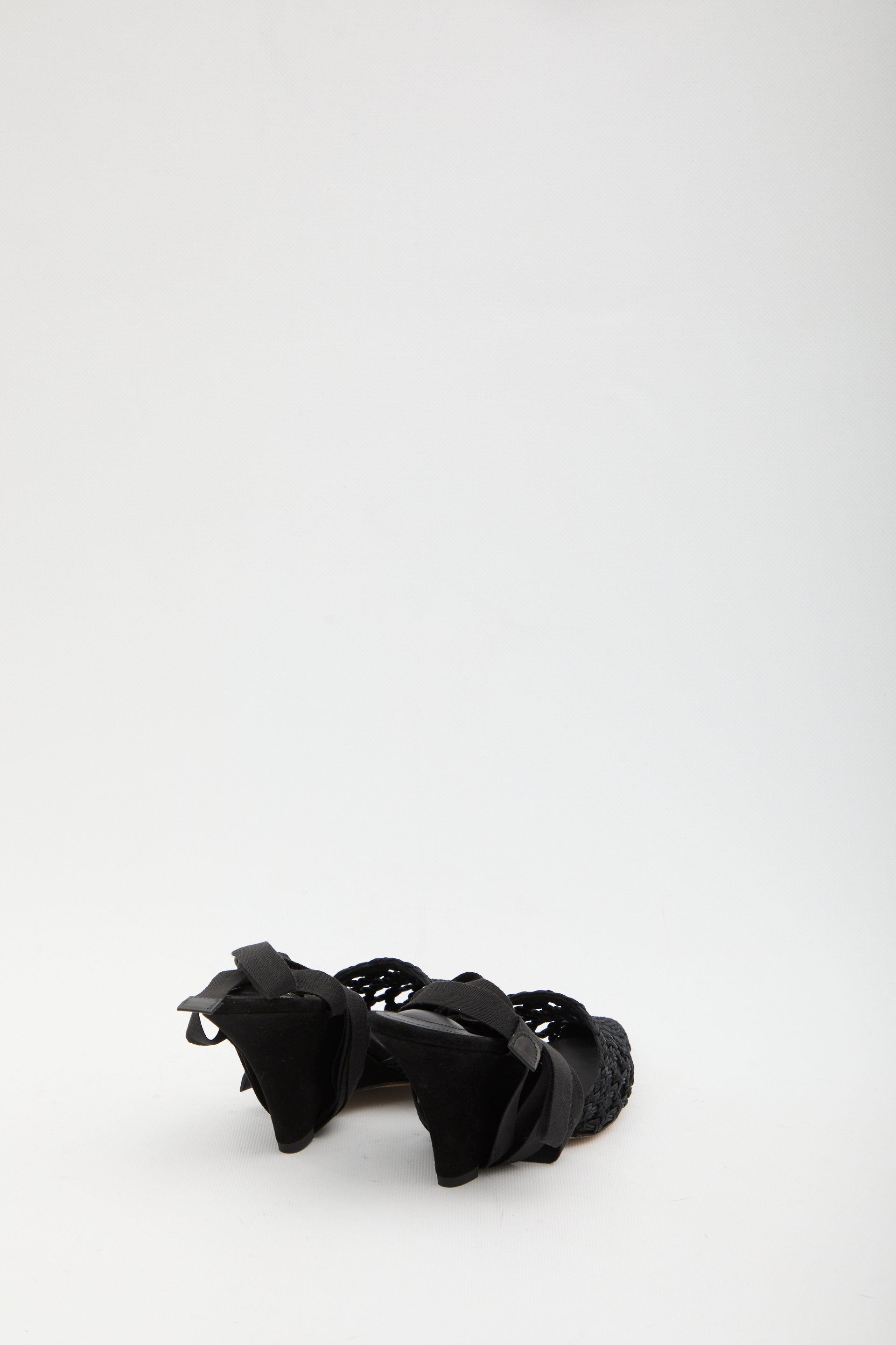 high espadrille sandals