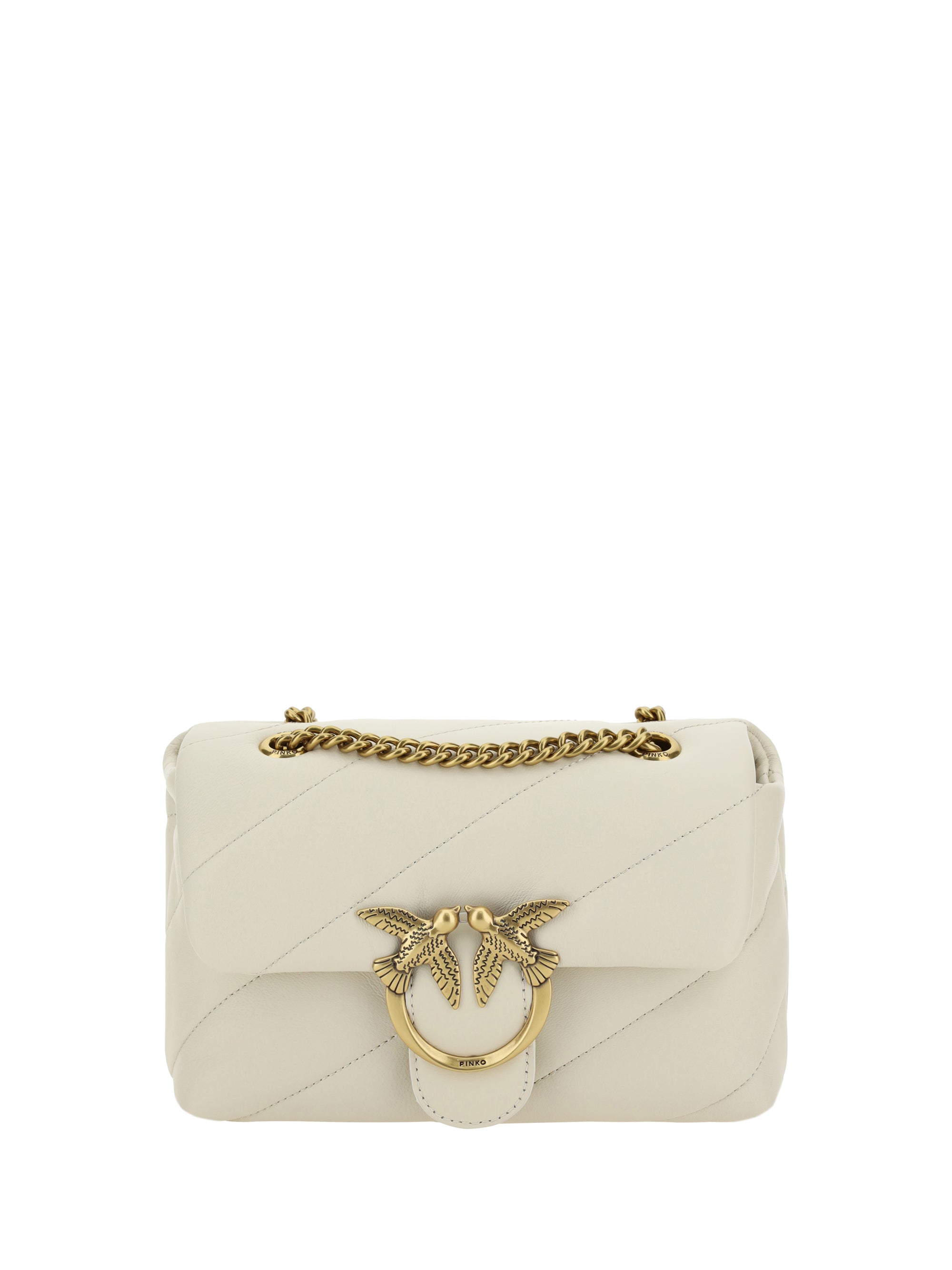 PINKO OS love mini puff shoulder bag
