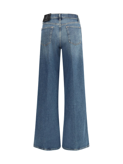 7FOR 25 lotta luxe wide leg jeans