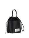 leather bucket bag