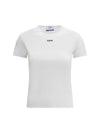 off stamp rib basic t-shirt