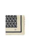 toute la v silk scarf