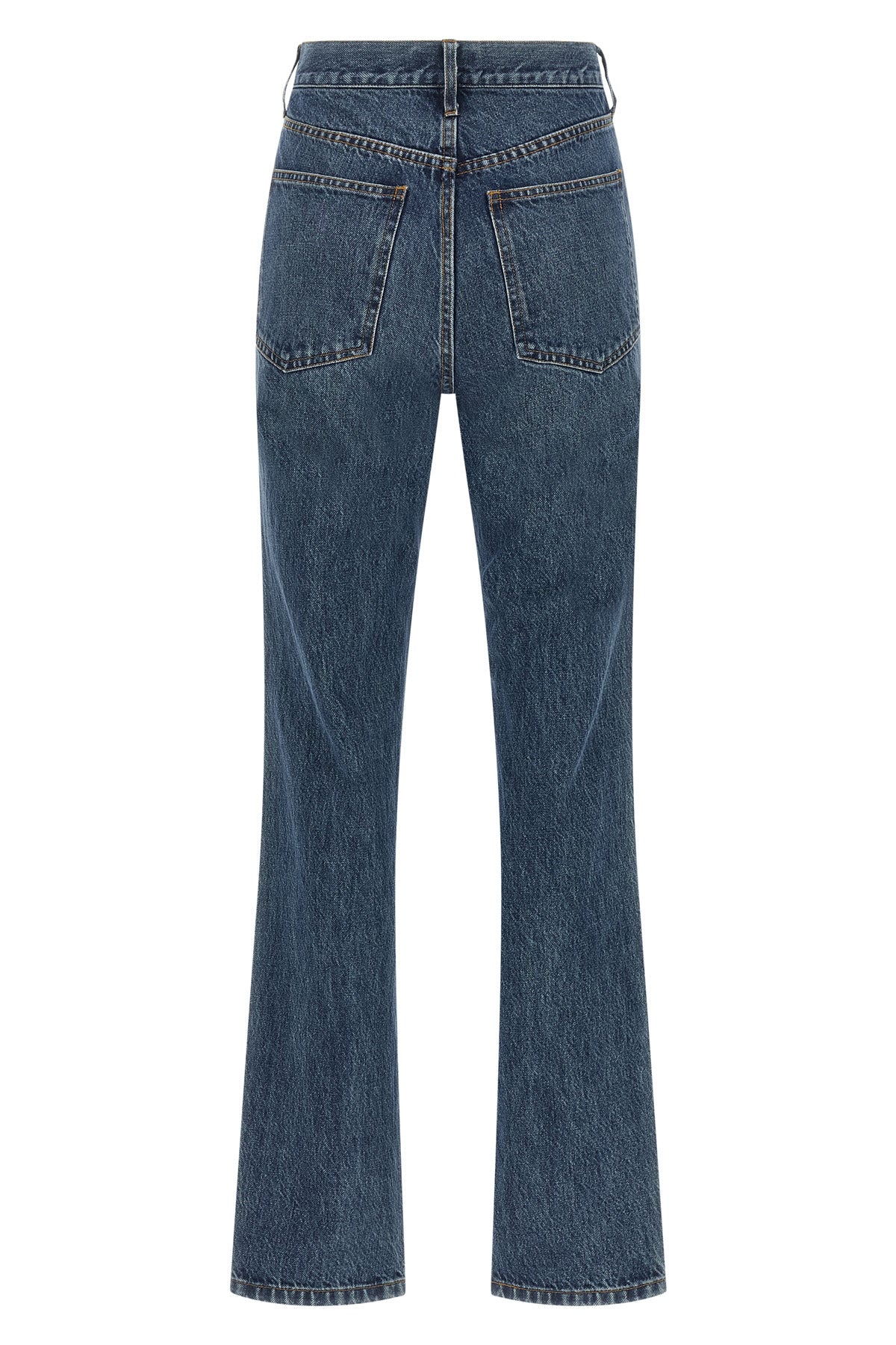 jeans co define the silhouette through a sartorial construction in pure structur