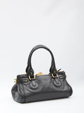 CHLOE OS paddington bag in garnet leather