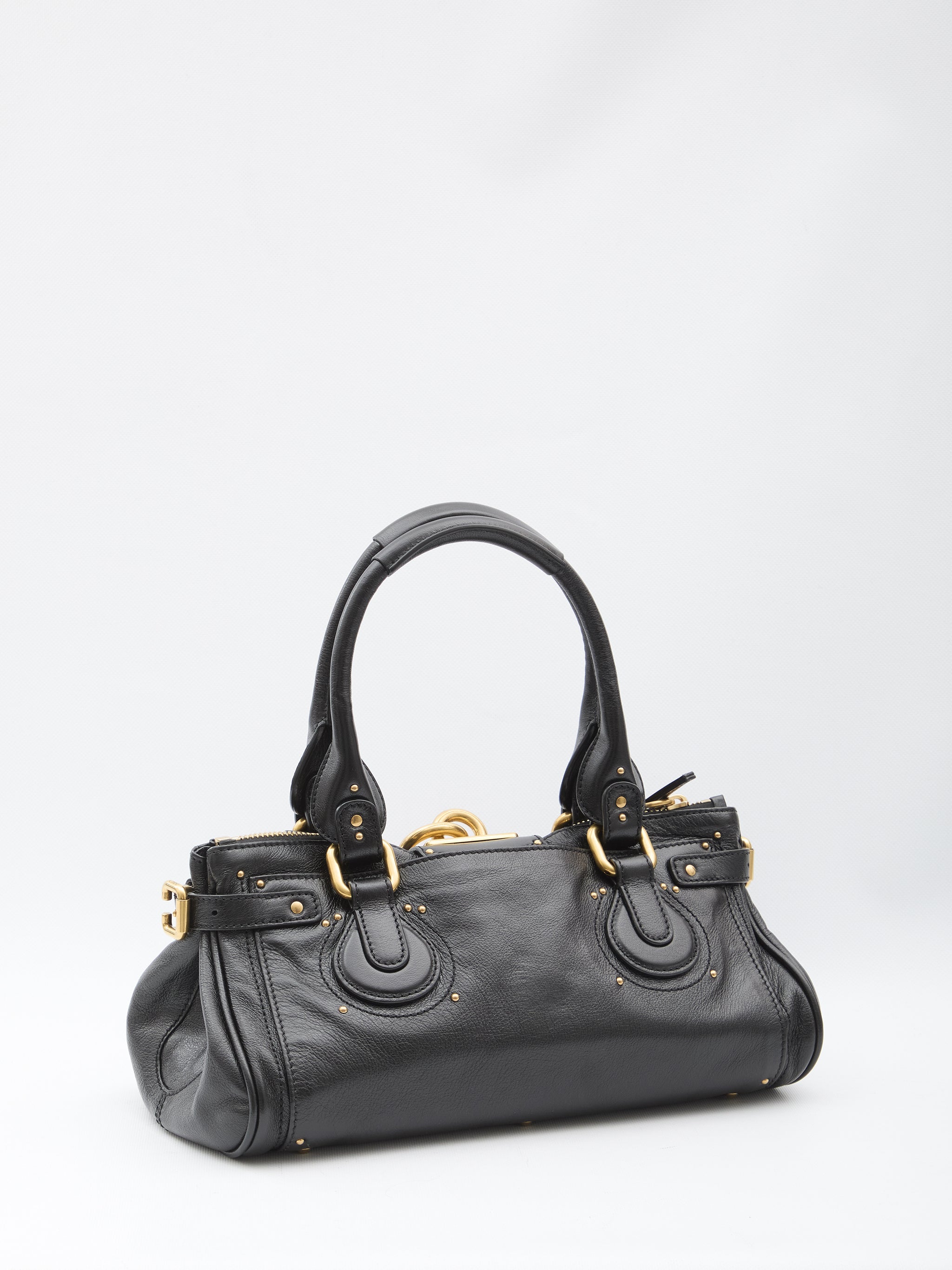 paddington bag in garnet leather