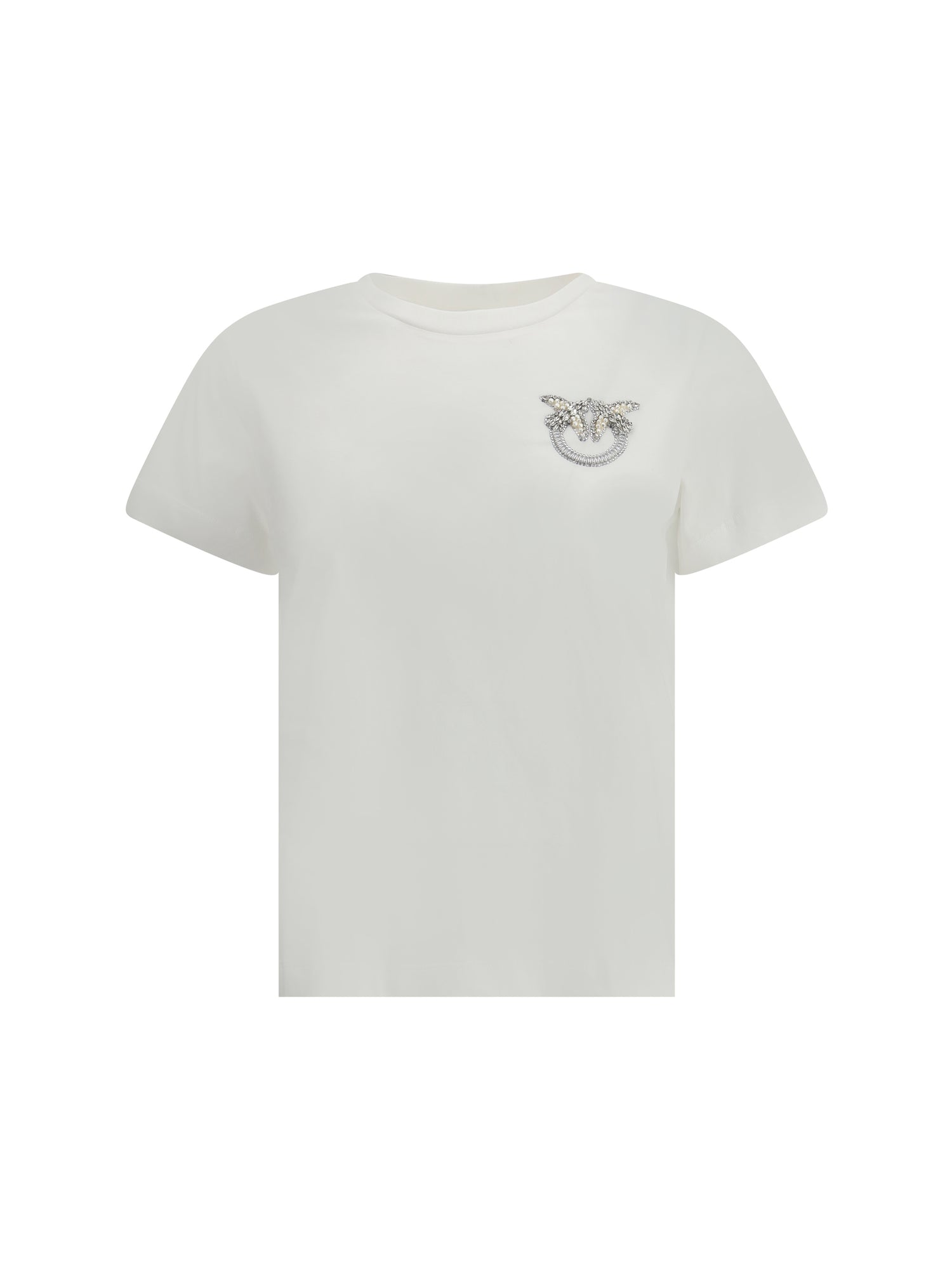 PINKO M eembroidered logo t-shirt 