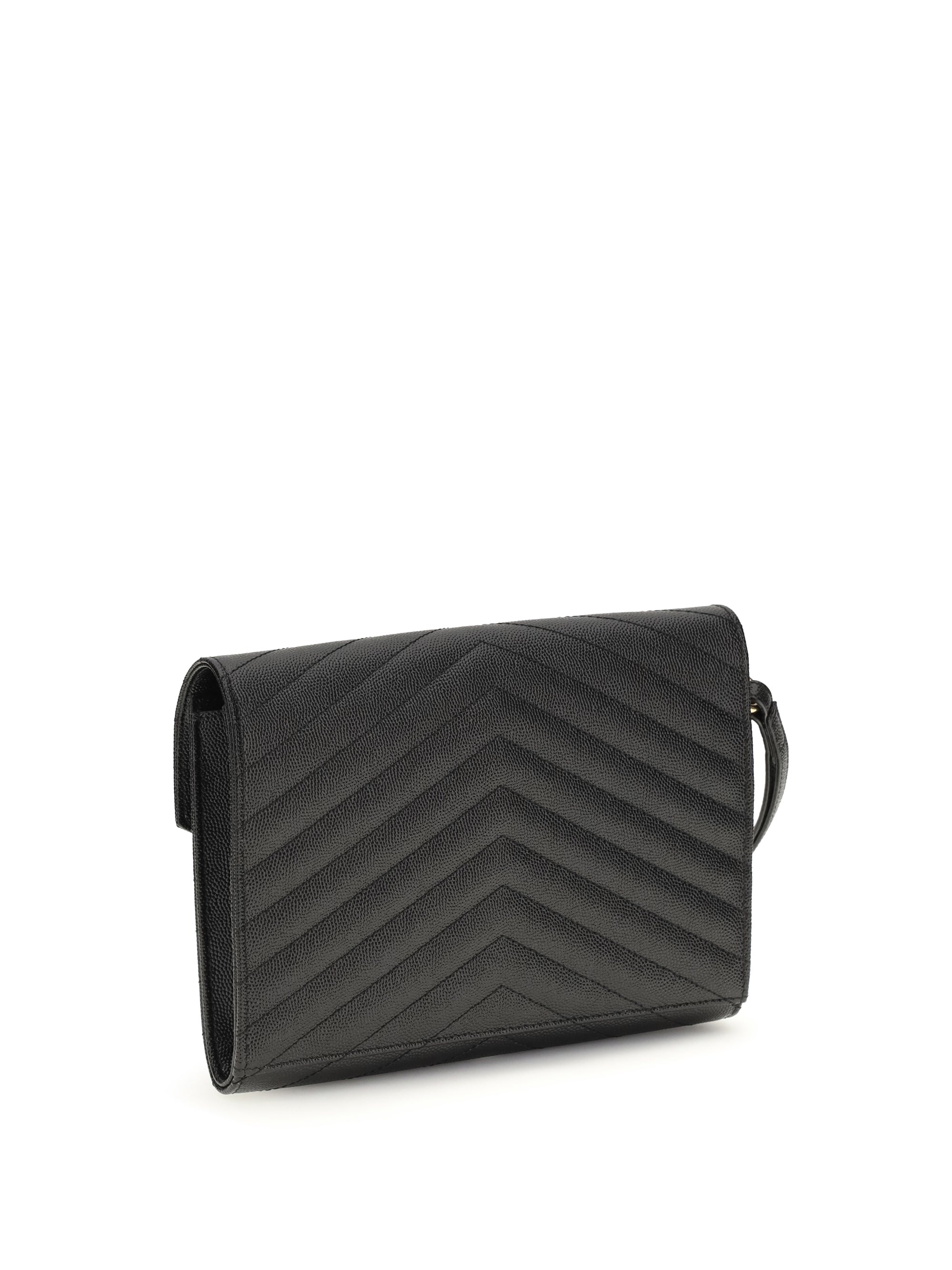 leather clutch