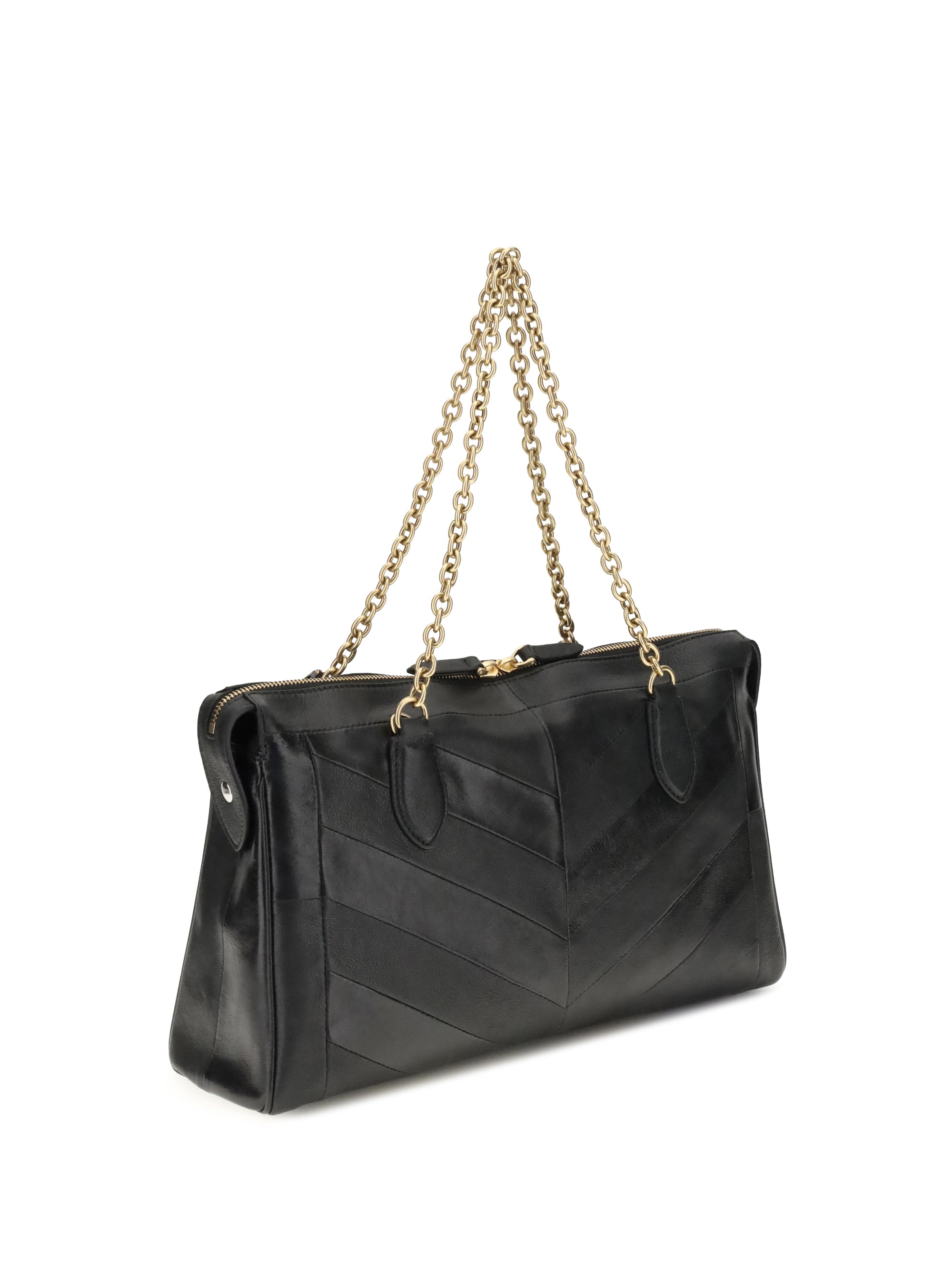 medium tote | panthea | patchwork nappa