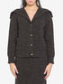 BOTTEGA VENETA M english rib wool cardigan