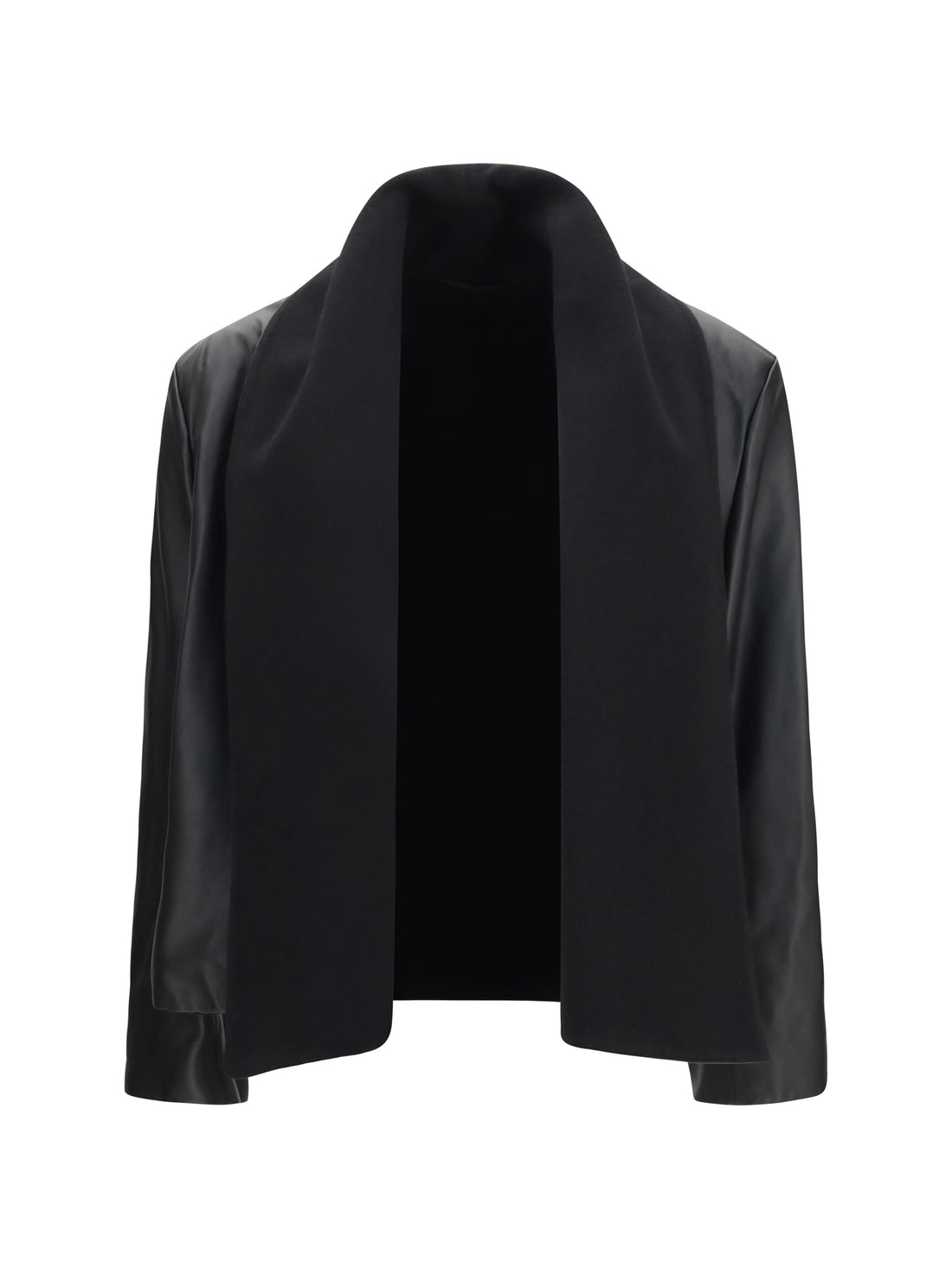 TOTEME 36 scarf leather jacket