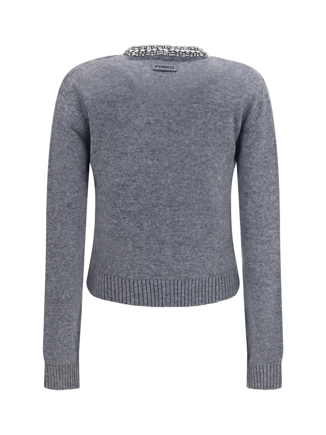 PINKO L colonia cardigan with jewel collar