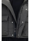 double padded jacket with zip closure