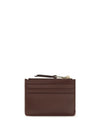 leather wallet with logo