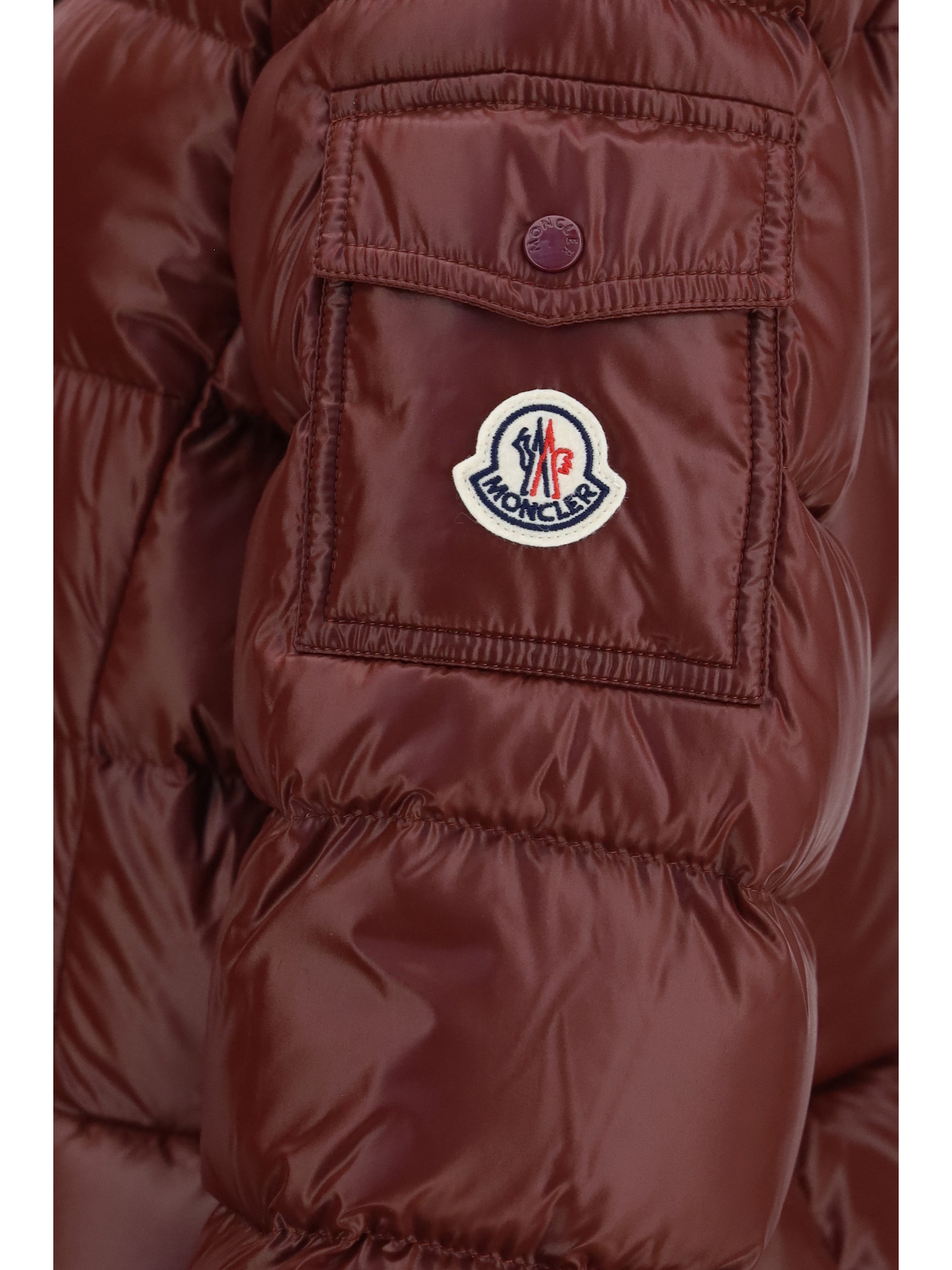barante short hooded down jacket