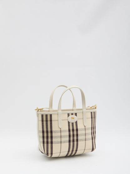 BURBERRY OS mini reversible bloomsbury tote bag