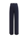 elegant pants with belt