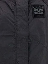 GANNI L-XL recycled nylon jacket