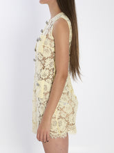 SELF PORTRAIT 10 fine lace mini dress