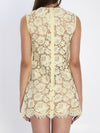 fine lace mini dress