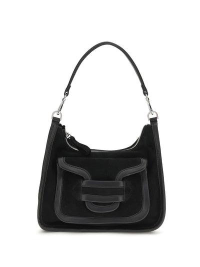 alpha day miss leather shoulder bag