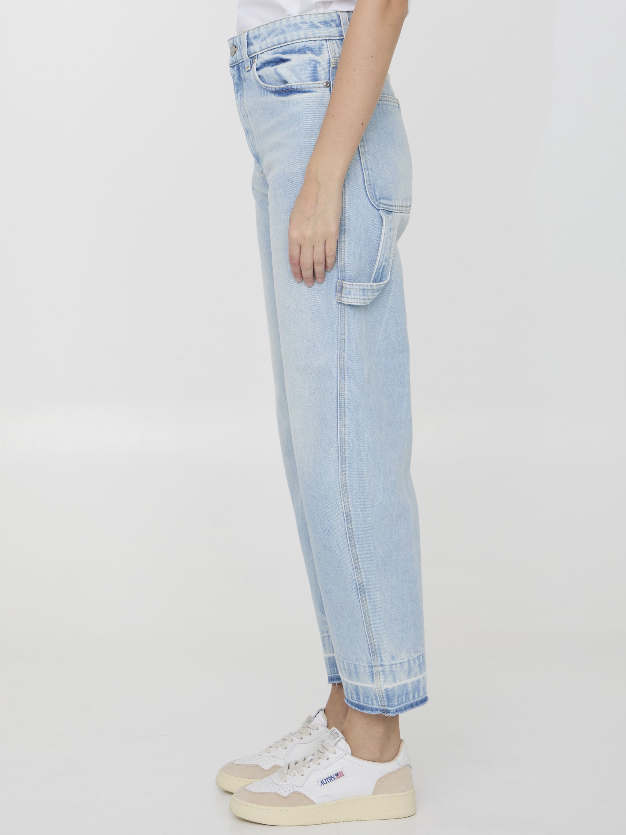 STELLA MCCARTNEY 26 banana leg utility jeans