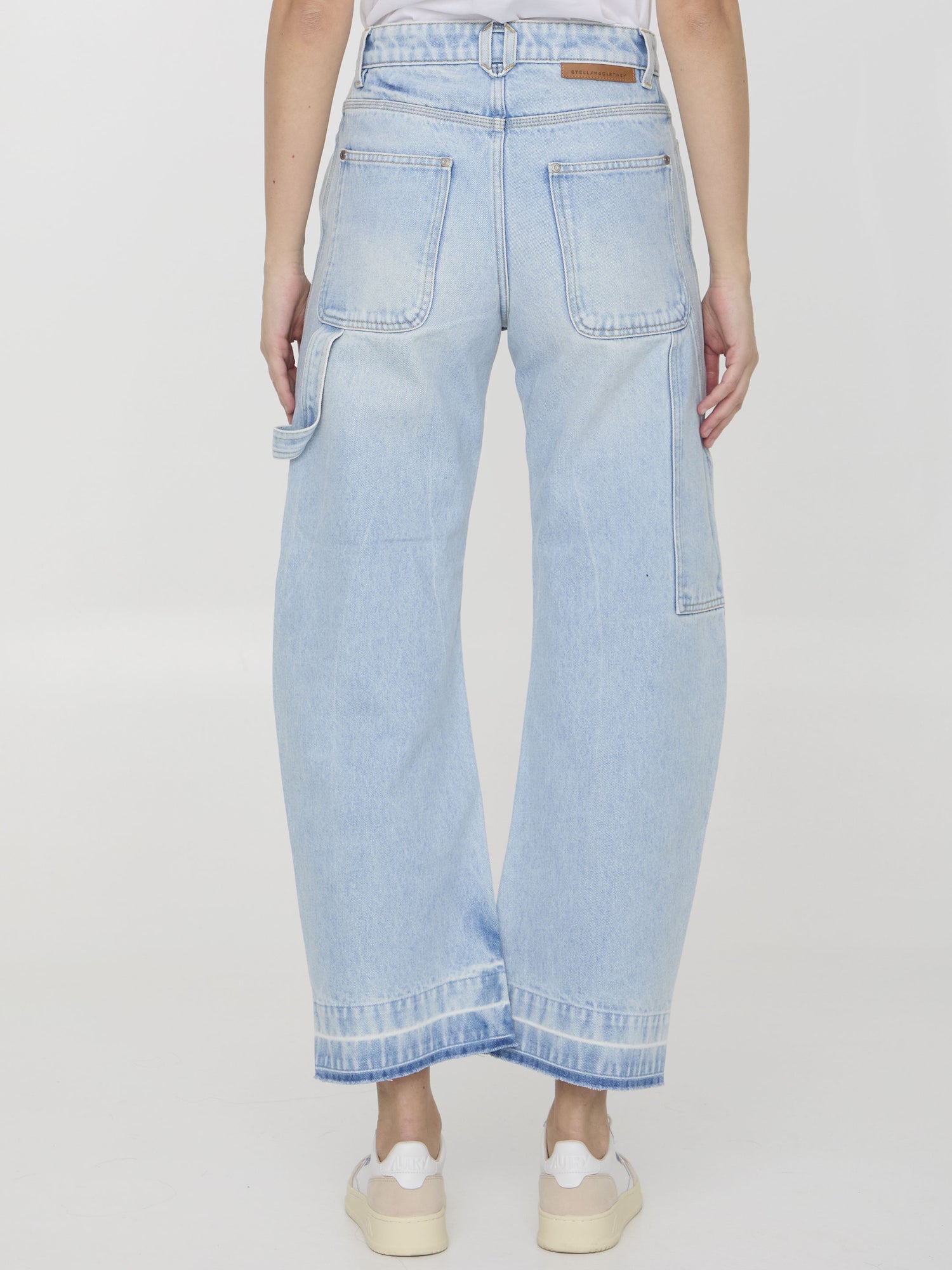 STELLA MCCARTNEY 26 banana leg utility jeans