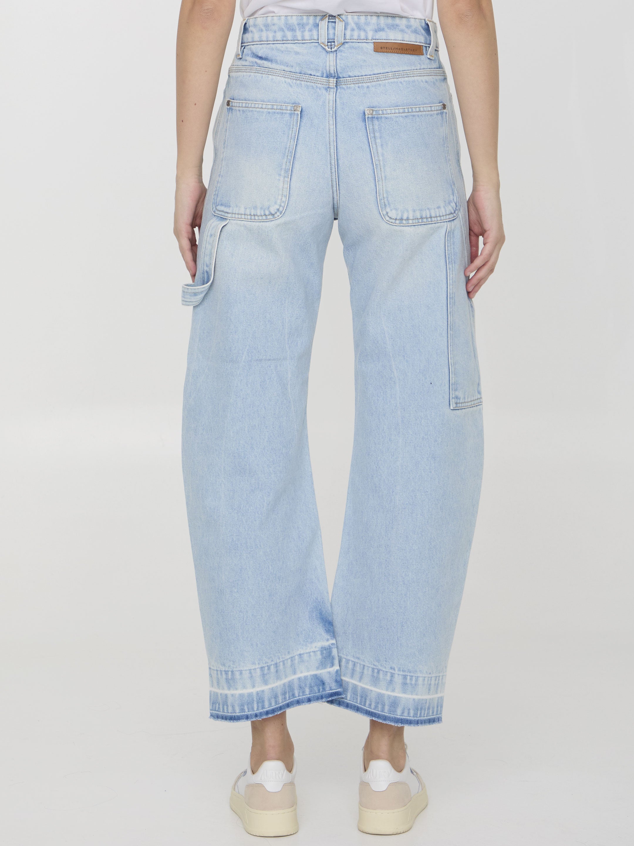 STELLA MCCARTNEY 26 banana leg utility jeans