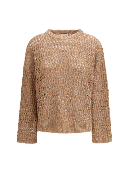 BRUNELLO CUCINELLI XL openwork sweater