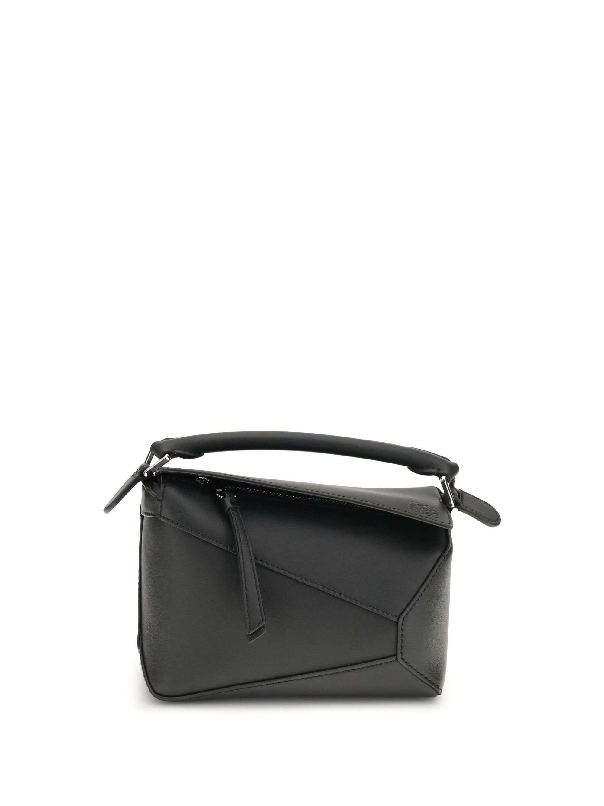 puzzle edge mini handbag