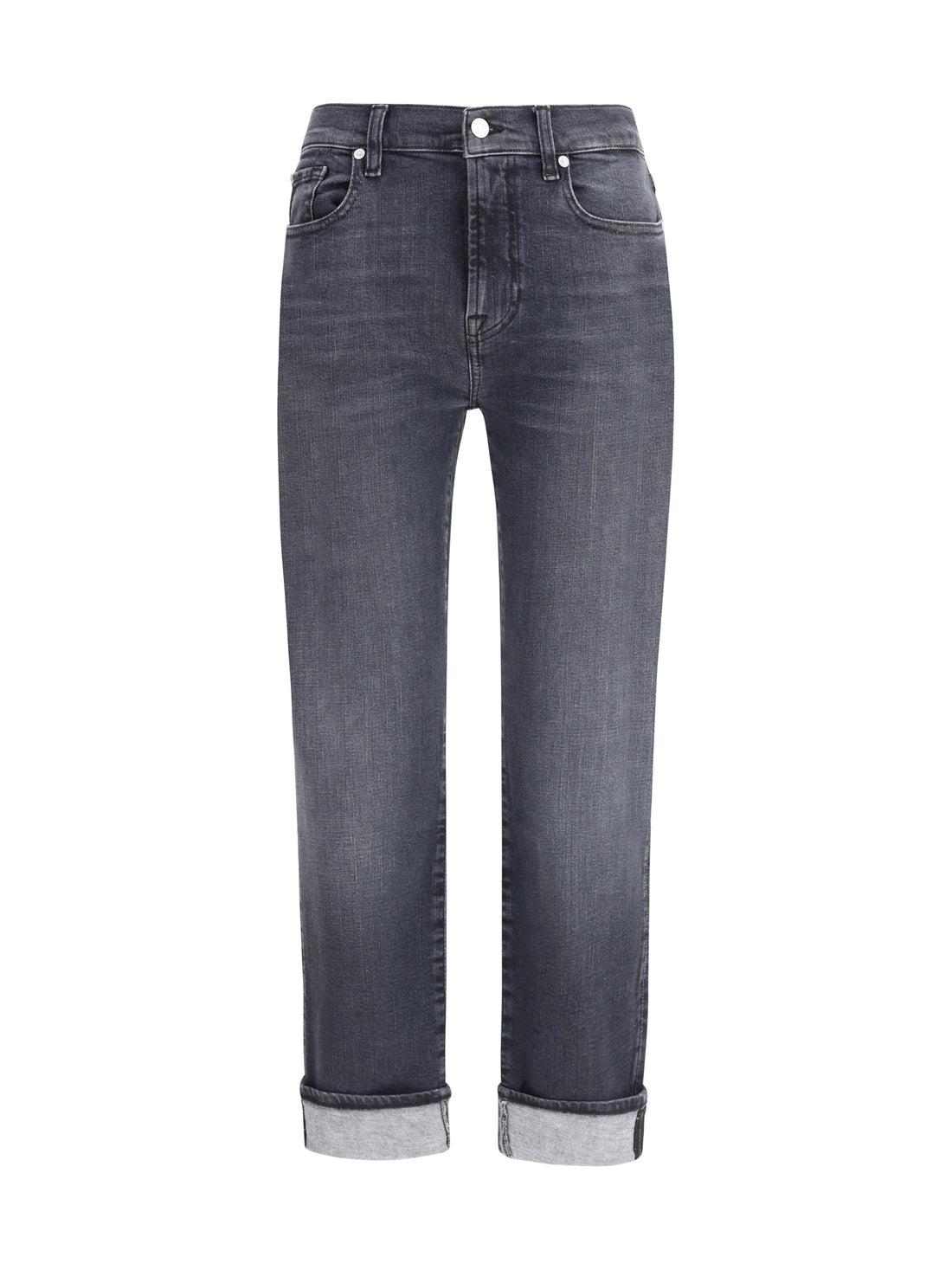 7FOR 24 relaxed skinny slim illusion jeans