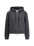 THOM BROWNE 40 wool hoodie