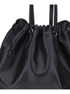 drawstring shoulder bag