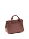 mini postina tramè leather top handle bag